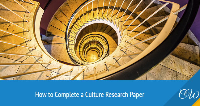 Culture Research Paper Writing