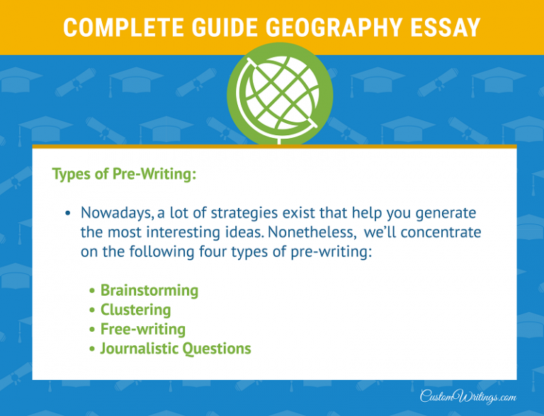 what is geography in essay