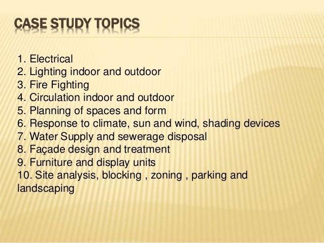 case study research topics in education